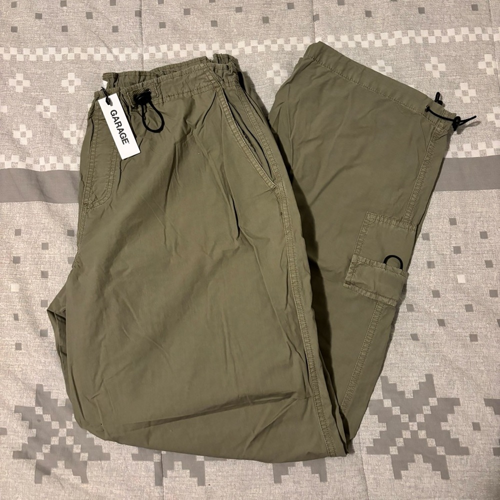 Garage Paxton Parachute Pant - Green